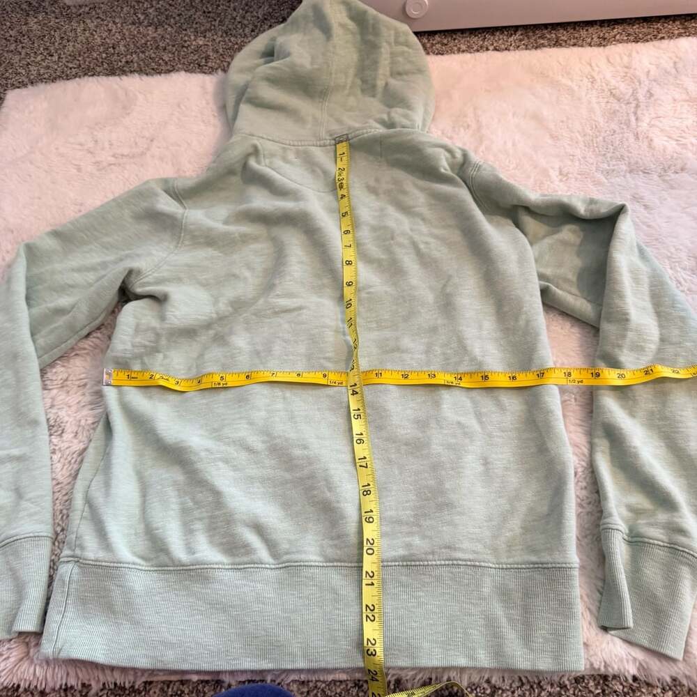 Lucky Brand Sage Green Floral Embroidered Zip-Up Hoodie - Picture 7 of 7